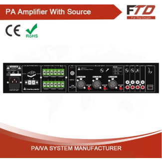350W 6 Zone Mixer Amplifier with Mp3 & FM   FA-350R